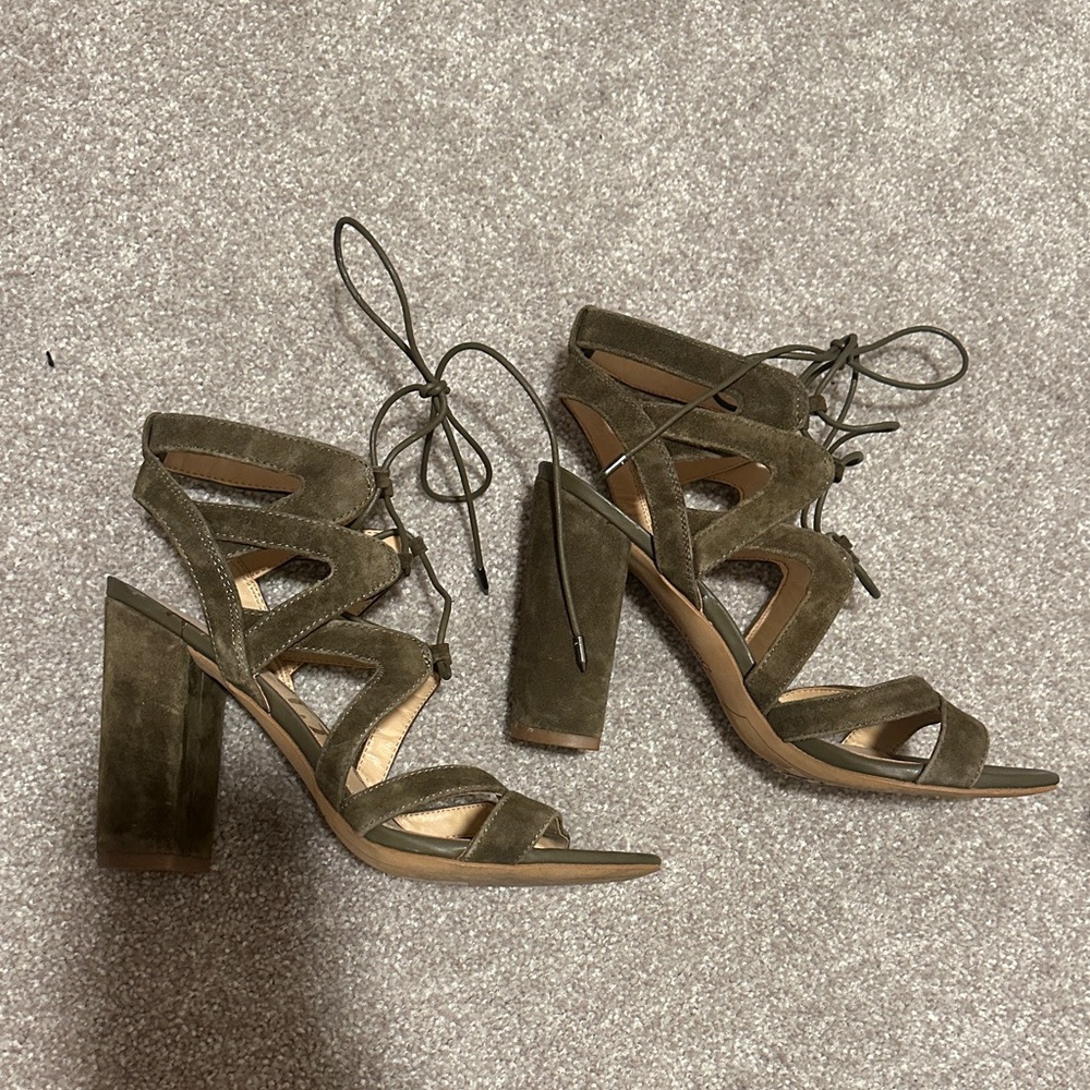 Sam Edelman Olive Lace-Up Heels
